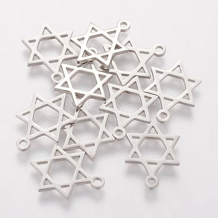 Tarnish Resistant 201 Stainless Steel Pendants STAS-Q201-T077-1