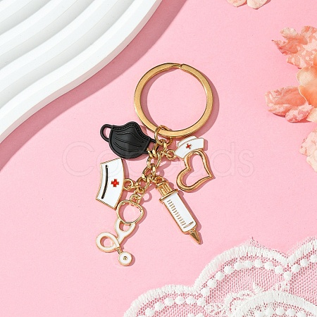 Alloy Enamel Keychain KEYC-YW00081-01-1