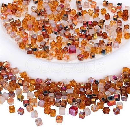 2 Bags Imitation Artificial Crystal Glass Beads GLAA-SZ0001-95B-05-1