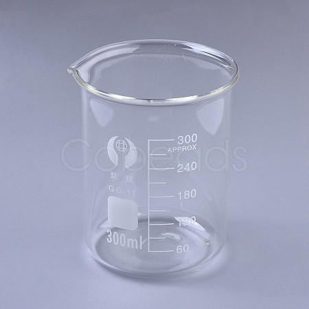 Glass Beaker Measuring Cups TOOL-WH0079-52H-1