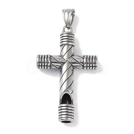 Viking 316 Surgical Stainless Steel Big Pendants STAS-E212-08AS-1