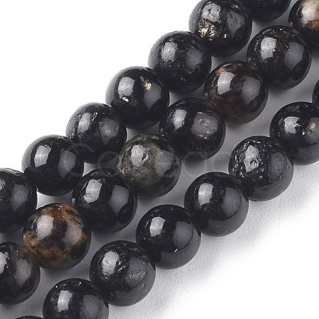 Natural Biotite Beads Strands G-L528-06D-1