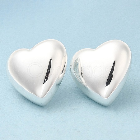 Rack Plating Brass Stud Earrings EJEW-F324-02S-1