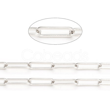 Brass Paperclip Chains CHC-L044-01C-P-1