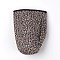 Neoprene Cup Sleeve, Leopard Print Pattern, 193x150x95x4mm