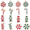 SUNNYCLUE 32Pcs 16 Style Christmas Theme Alloy Enamel Pendants, Cadmium Free & Nickel Free & Lead Free, Light Gold, Mixed Shape, Mixed Color, 17.5~22x10~14.5x1.5~5mm, Hole: 1.2~2mm, 2pcs/style