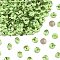 Preciosa&reg MAXIMA Crystal Round Stones, Czech Crystal, Dura Foiling, Round(431 11 615 Chaton), 50520 Peridot, SS18(4.2~4.4mm)