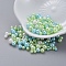 ABS Plastic Imitation Pearl, No Hole Beads, UV Resin Filler, Epoxy Resin Jewelry Making, Round, Light Green, 2.3~4.7mm, about 250pcs/bag