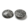 Natural Map Stone Cabochons G-C115-02B-20-2