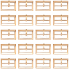 20Pcs Alloy Belt Buckles FIND-CL0001-37G-1