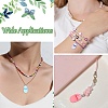 50Pcs Opaque Resin Pendants RESI-CJ0004-46-7