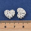 Brass Pave Cubic Zirconia Multi-strand Links ZIRC-F145-10S-01-3