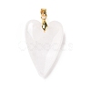 Natural Quartz Crystal Pendants G-E570-01G-12-1