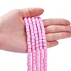 Handmade Polymer Clay Bead Strands X-CLAY-ZX006-01-25-6
