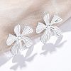 304 Stainless Steel Stud Earrings for Women EJEW-K306-20P-1
