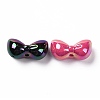 Opaque Acrylic Imitation Shell Beads OACR-P011-04G-2