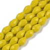 Opaque Solid Color Beads Strands LS-EGLA-N013-P4mm-D06-1