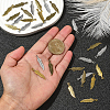 30Pcs 3 Colors Alloy Pendants FEAT-CJ0001-01-4