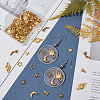 Zinc Alloy Cabochons PALLOY-OC0002-55AG-5