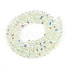 Transparent Glass Beads Strands EGLA-N016-3mm-06-2