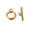 Tibetan Style Toggle Clasps LS-GLF0273Y-NF-1