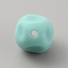 Cube Food Grade Eco-Friendly Silicone Beads SIL-TAC0003-11H-2