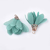 Chiffon Pendants FIND-S300-03G-2