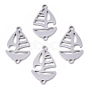 Tarnish Resistant 201 Stainless Steel Links connectors STAS-R104-045P-1