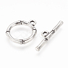Alloy Toggle Clasps X-PALLOY-EA9143Y-AS-RS-2