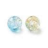 Transparent Crackle Acrylic Beads DACR-D300-01A-8mm-2