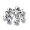 Tibetan Style Alloy Beads X-TIBEB-A004-004TAS-NR-1