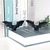 Natural Obsidian Carved Bat Figurines PW-WG8A6A6-01-2