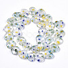 Handmade Millefiori Lampwork Beads Strands LAMP-N023-001K-2