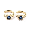 Brass Micro Pave Cubic Zirconia Cuff Earrings EJEW-K086-02G-05-1