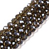 Electroplate Glass Beads Strands EGLA-A044-T6mm-A16-1