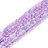 Synthetic Moonstone Beads Strands G-E573-02A-11-2