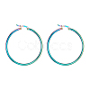 304 Stainless Steel Big Hoop Earrings EJEW-F105-06M-2