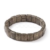 Natural Pyrite Stretch Bracelets BJEW-F406-B12-2
