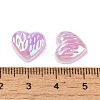 UV Plating Acrylic Cabochons OACR-H121-02F-3