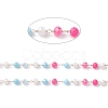 Handmade Glass Beaded Chains CHS-P016-46G-04-2
