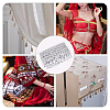 Polyester Tassel Lace Ribbon OCOR-WH0079-75D-5