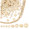 120Pcs 4 Styles Brass Spacer Beads KK-PH0006-88-2