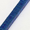 Electroplate Non-magnetic Synthetic Hematite Heishi Beads Strands X-G-J171A-4x4mm-07-3