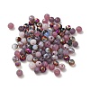 Electroplate Glass Beads GLAA-D020-01H-2