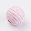 Natural Maple Wood Beehive Beads X-WOOD-Q030-48-3