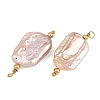 Natural Baroque Keshi Pearl Pendants PA-CBA0A45-01G-2