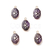 Natural Amethyst Pendants X-G-K333-01D-1