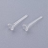 Plastic Stud Earring Findings KY-G006-02-4m-1