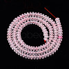 Natural Rose Quartz Beads Strands G-S366-123-2