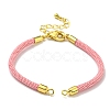 Nylon Cords Bracelet Makings Fit for Connector Charms AJEW-P116-02G-09-1